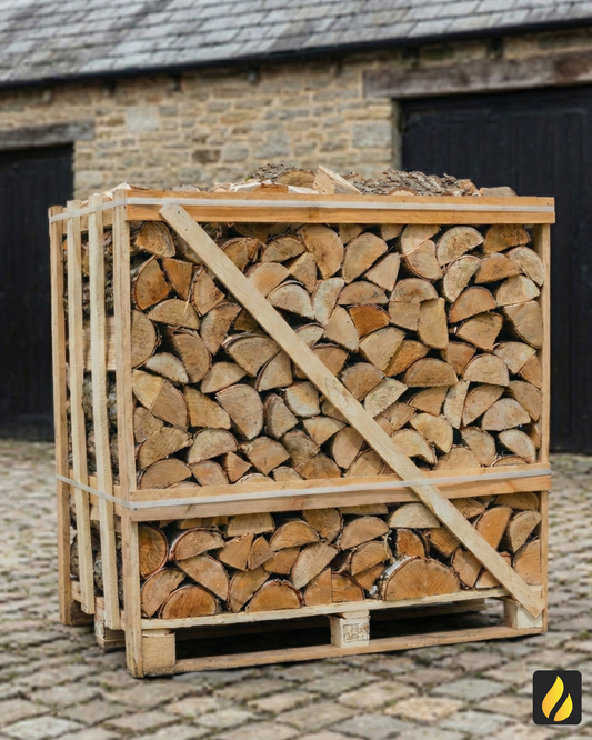 Kiln Dried Oak Firewood - 500kg Crate