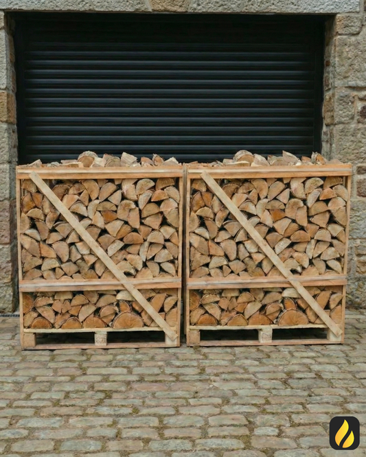 Kiln Dried Birch & Oak Firewood - Mixed Bundle